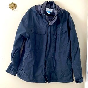 Men’s Columbia rain jacket
